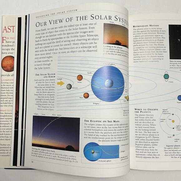 New Astronomer Practical Guide By Carole Stott Hardcover Vintage 1999 - Picture 7 of 13